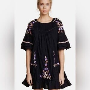 Free People Boho Floral Dress